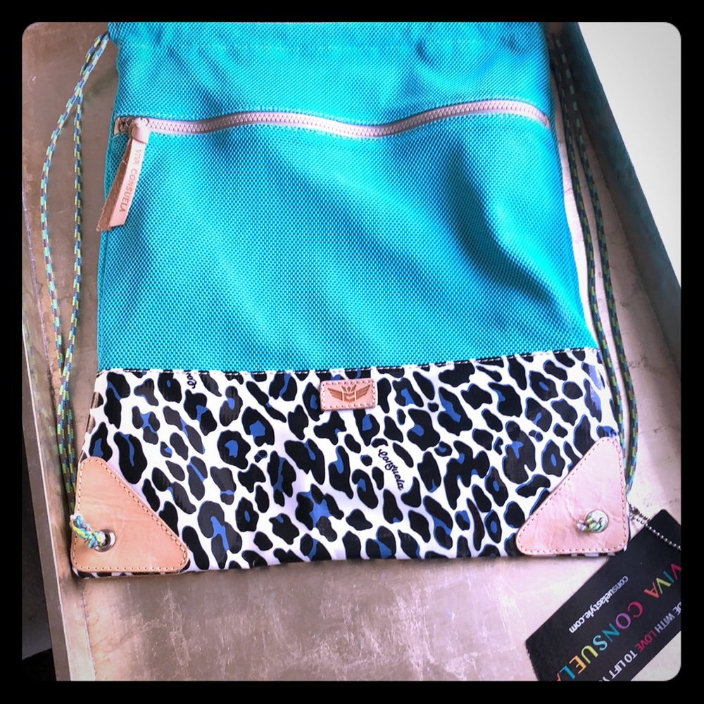 NWT Consuela Snow Jag/Guadalupe gym bag!